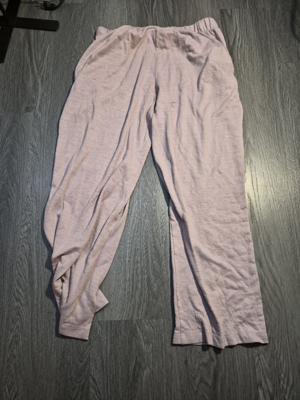Midnight Mauve Textured 2-Piece Lounge Set Size L